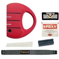 Heater III Red Mallet Putter Component Kit