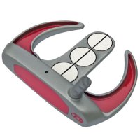 Armada Mallet Putter Head - Red/Gray