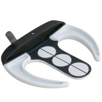 Armada Mallet Putter Head - Black/White 
