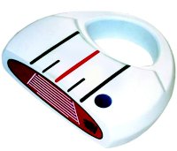 Heater III Extra MOI Mallet Putter Head - White