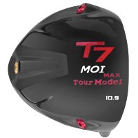 Custom-Built T7 Max MOI Black Triangular Titanium Driver
