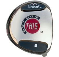 Custom-Built Geek Golf Dot-Com-This Titanium Driver - Black