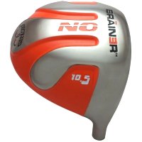 Geek Golf No Brainer Titanium Driver Head Orange