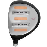 Three Metals Triple Power Maraging Fairway Wood Heads LH