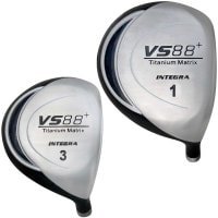 Integra VS88 Ti-Alloy Driver Head With VS88 Fairway Wood Head
