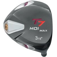 Custom-Built T7 Max MOI Black Triangular Fairway Wood