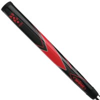Winn Excel 2020 VSN Midsize Pistol Putter Grip - Black/Red