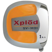 Xplod Square Orange Titanium Driver Head